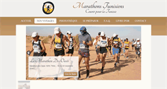 Desktop Screenshot of marathons-tunisiens.com